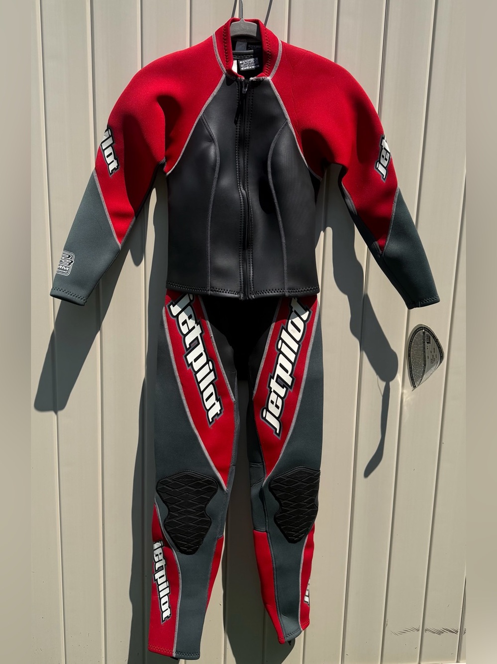 Jetpilot Red & Black Neoprene Wetsuit Womens XS